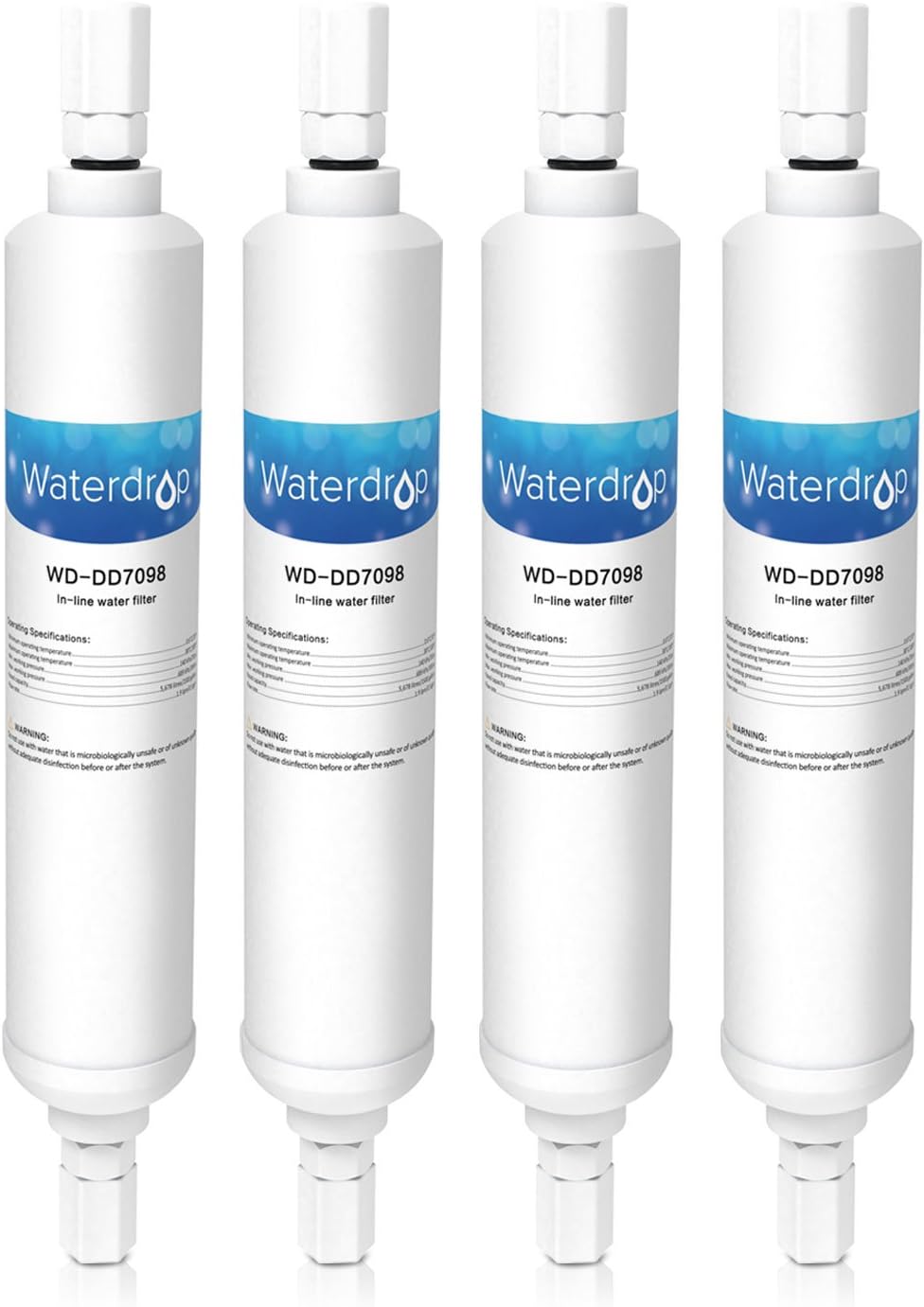 Waterdrop DD7098 External Screwfit Fridge Freezer Water Filter for Daewoo DD7098 BF585SL Waterdrop DD7098 External Screwfit Fridge Freezer Water Filter for Daewoo DD7098 BF585SL