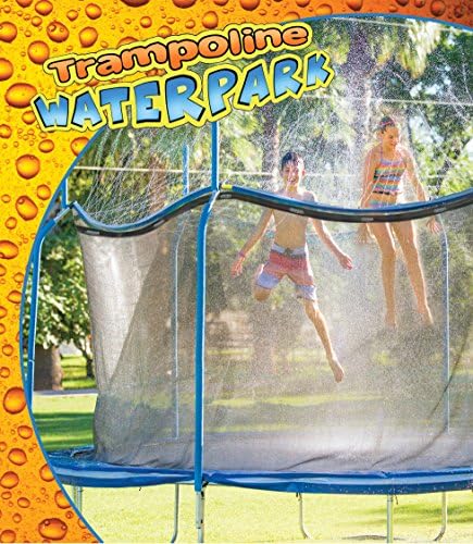 NEW Trampoline Waterpark - Fun Summer Outdoor Water Game Toys Accessories - Best For Boys &amp; Girls And Adults - Made to Attach On Safety Net Enclosure - Tool Free