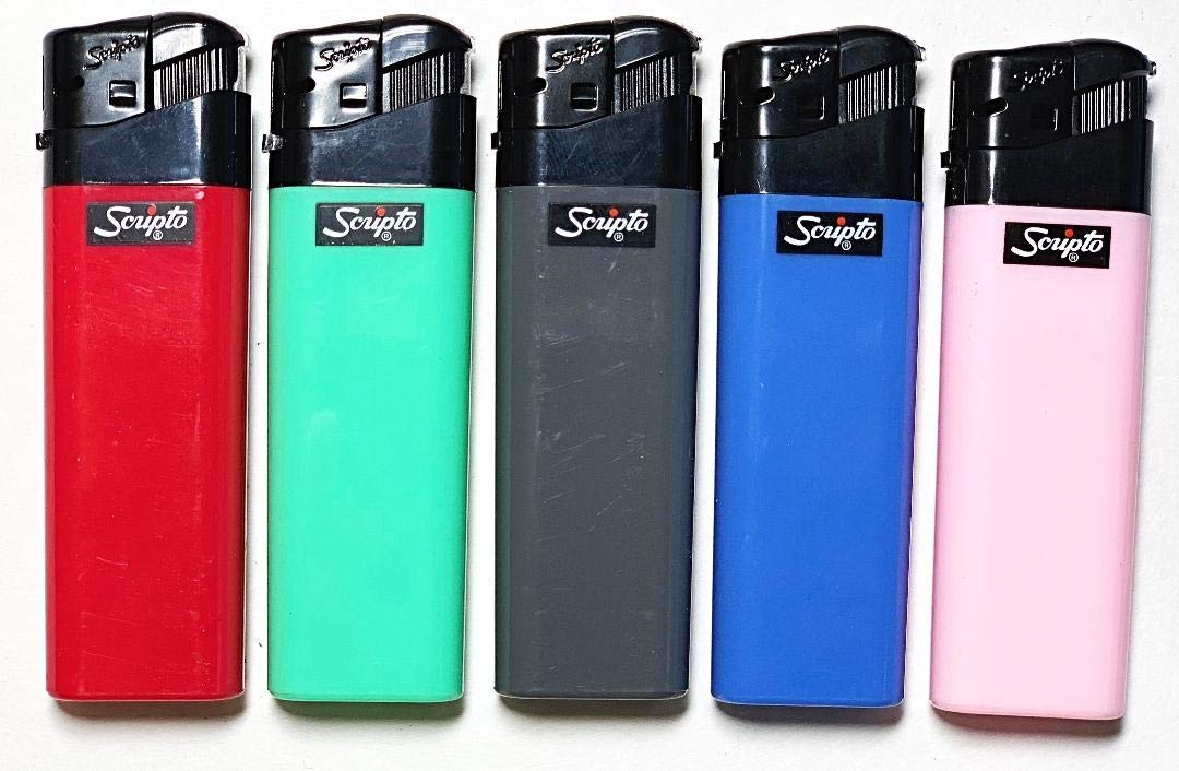 Scripto Ultima Electronic Lighters 5 Pack Health