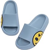 Guyarns Big Kids Cloud slides,Boys Girls Slides Non-slip Summer Beach Pool Shoes Toddler Cartoon Slides Sandals Indoor&Outdoor Garden Slippers Shower Shoes