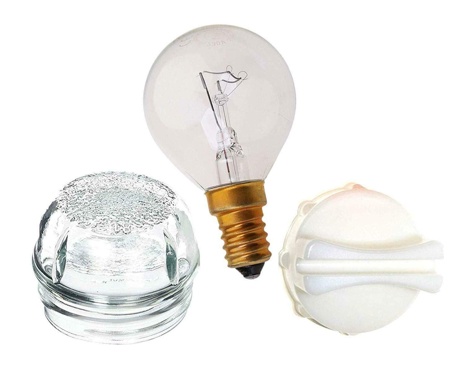 UTIZ Oven Lamp Glass Light Bulb with Cover & Removal Tool for Bosch Neff Siemens