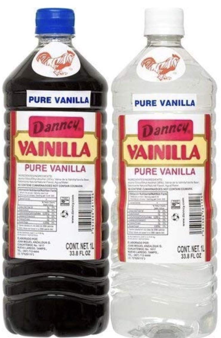 4 X Mixed Danncy Pure Mexican Vanilla Extract From Mexico