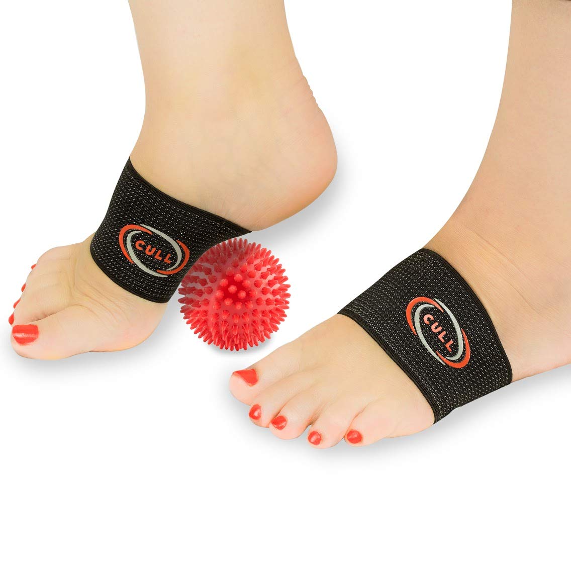 CULL Copper Compression Arch Brace Set Plantar Fasciitis