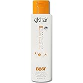 Keratin Hair Treatment Frizz Control Salon Smoothing Long Lasting Cream for All Frizzy Free Curly Dry Damaged - Professional Brazilian Complex Blowout Straightening For Silky Smooth - 3.4 Ounce