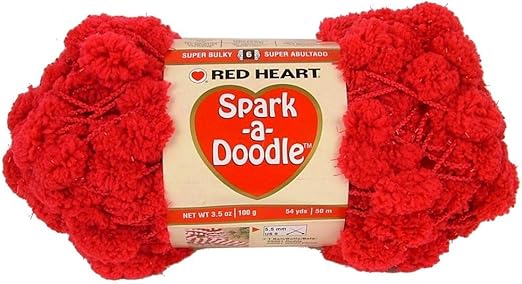 Amazon Com Coats Clark Red Heart Spark A Doodle Yarn Reddy
