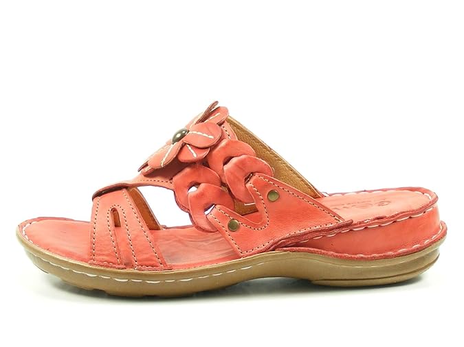 Gemini Damen Pantolette Papaya (Rot) 3314-01 610