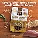 Rachael Ray Nutrish Soup Bones Dog Treats, Real Turkey & Rice Flavor, 3 Bones, 6.3 oz