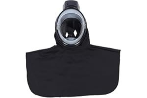 Srliya Electric Ventilated Sand Blasting Hood Cap Protective Anti Fog Anti Dust Hood for Polishing Smelting Mining Laboratory Work