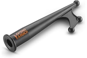 EXTEND-A-REACH Boat Hook for Docking (Attachment Only) // Telescopic Boat Dock Hook Pole Attachment // Twist-On Boat Hook Fits Standard Acme Threaded Poles // The Ultimate Hook for Boating