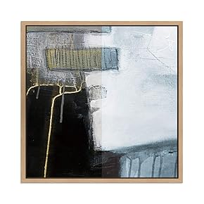 SIGNWIN Framed Canvas Wall Art Colorful Texture Canvas...