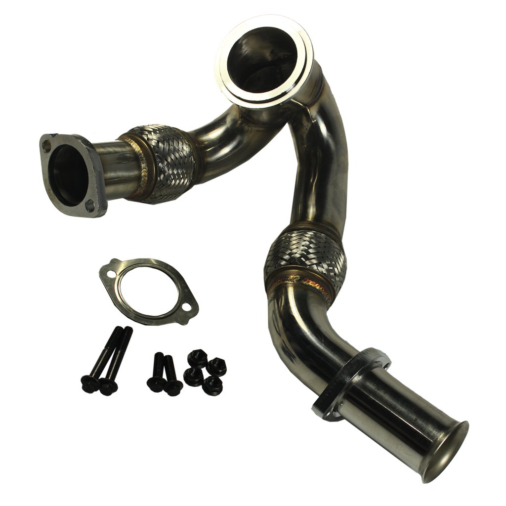 JDMSPEED New Turbocharger Y-Pipe Up Pipe Kit 679-011 Replacement For Ford 6.0L Powerstroke Diesel 2003-2007