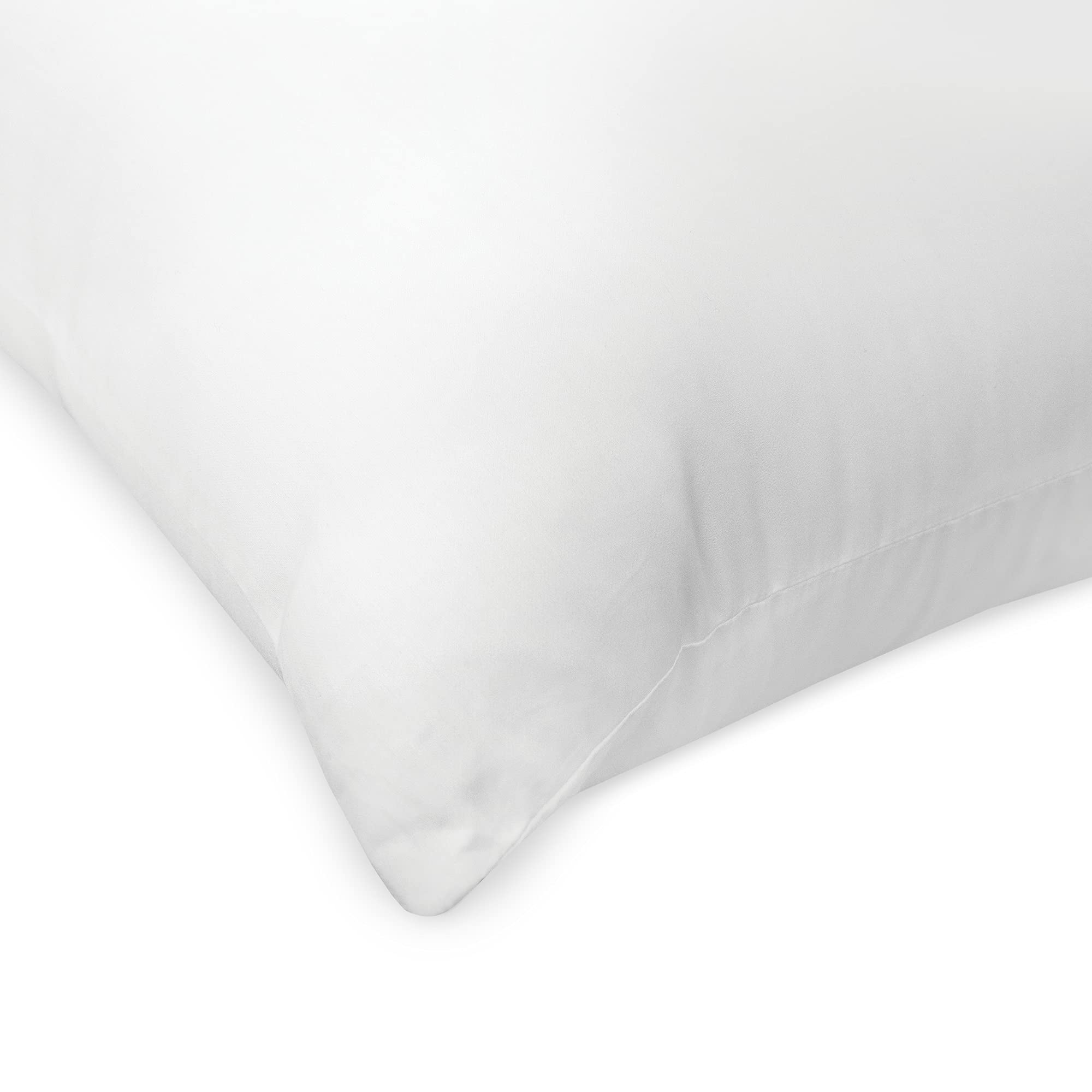 SensorPEDIC Clean Standard Bed UltraFresh Fiber Pillow 2 Pack, White