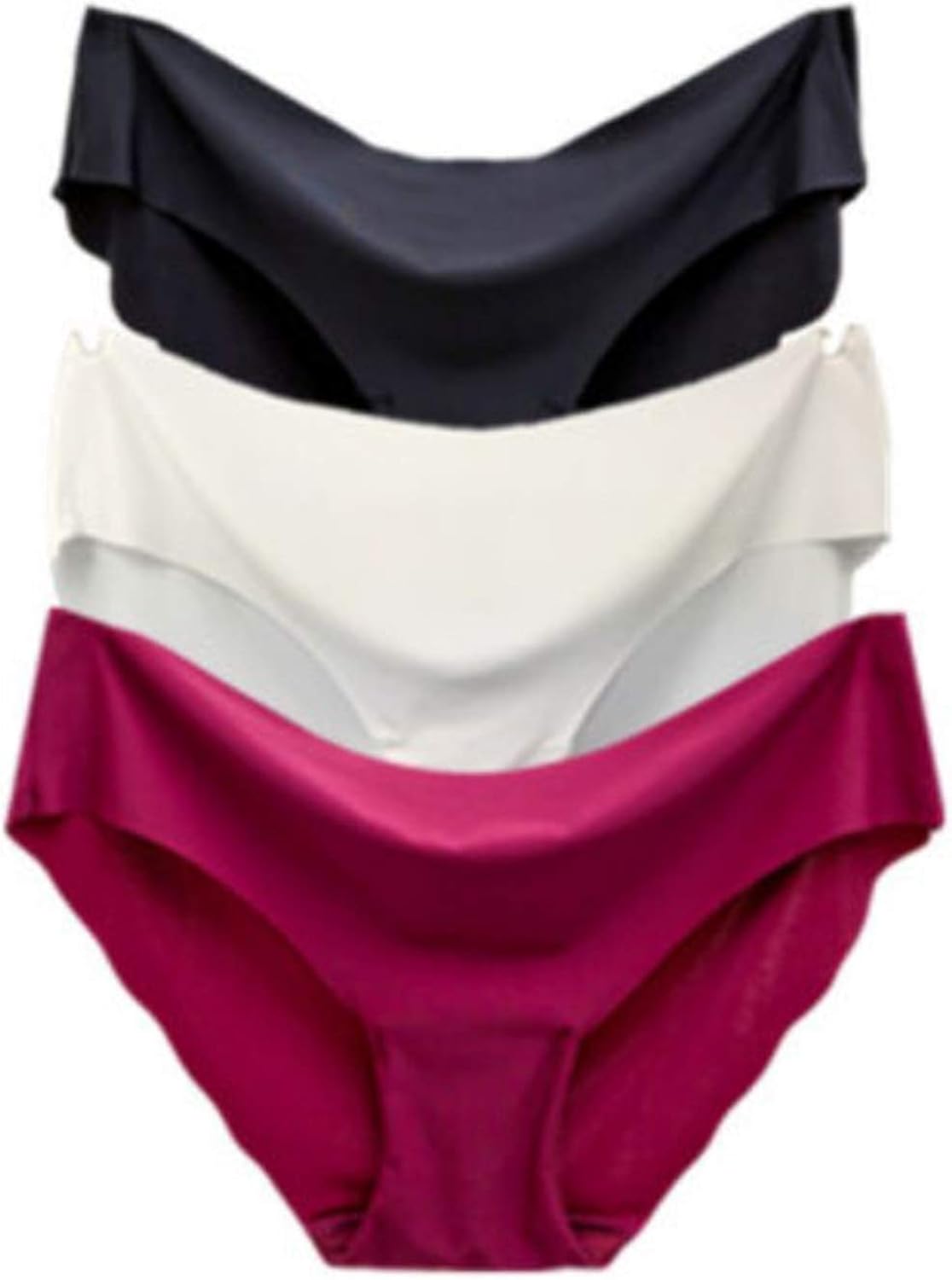 3 Pcs Ice Silk Seamless Underwears Underwear Women Comfortable Ladies