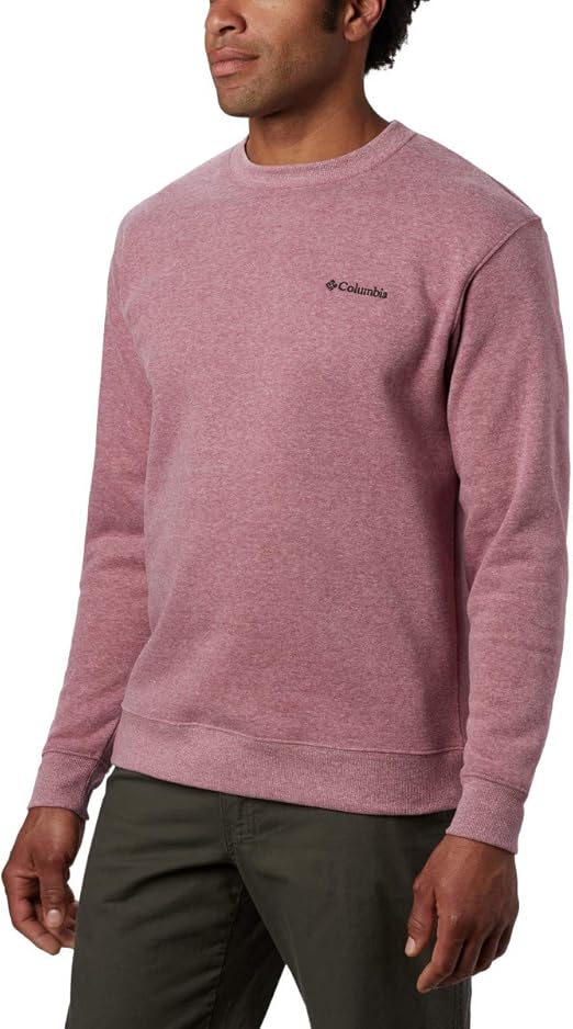 columbia men's hart mountain ii crew fleece sweatshirt