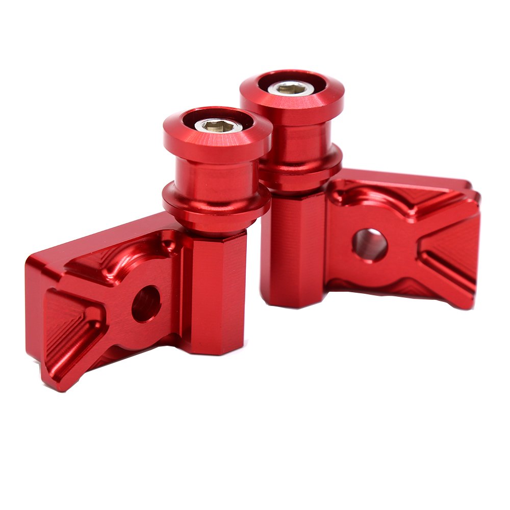 ZAIXU Motorcycle Swingarm Spool Adapters Mounts For Kawasaki Z125 Z 125