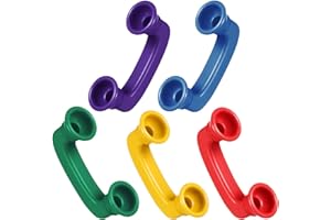 Alipis 5pcs Whisper Phones for Speech Therapy Learning Handsets with Bright Colors Abs Material Comfortable