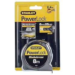 Stanley 0-33-527 8m Power Lock Tape with Blade Armor