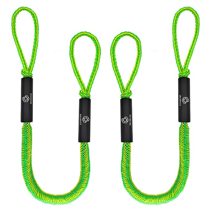 Obcursco Jet Ski Bungee Dock Lines, Bungee Docking Rope