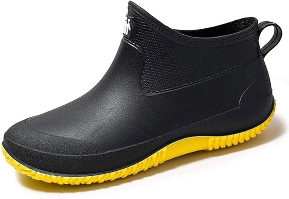 Amazon Leetaker レインシューズ メンズ 超軽量 レディース レインシューズショート オシャレ レインブーツ 雨靴 キッチン シューズ 厨房用 防水 ビジネス 釣り 花見 梅雨対策 台風 通勤 通学 作業用 作業靴 食品関係作業用 安全靴 調理靴 飲食店 Leetaker レイン