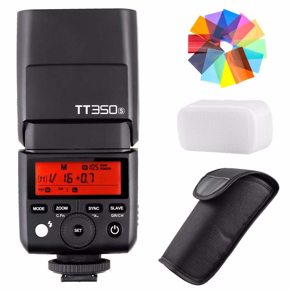 EACHSHOT Godox TT350S 2.4G HSS 1/8000s TTL GN36 Wireless Speedlite