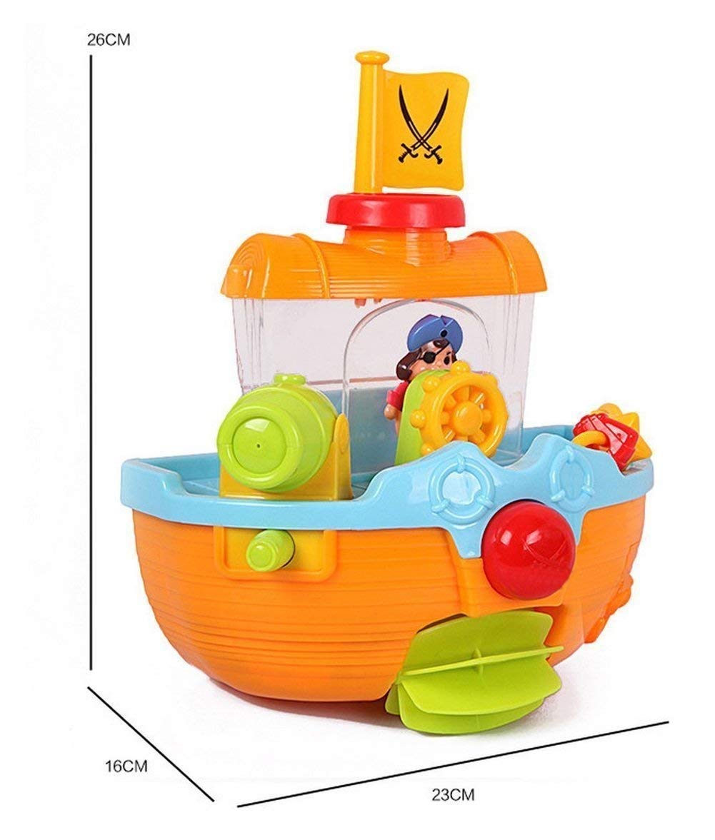 pirate ship bath toy