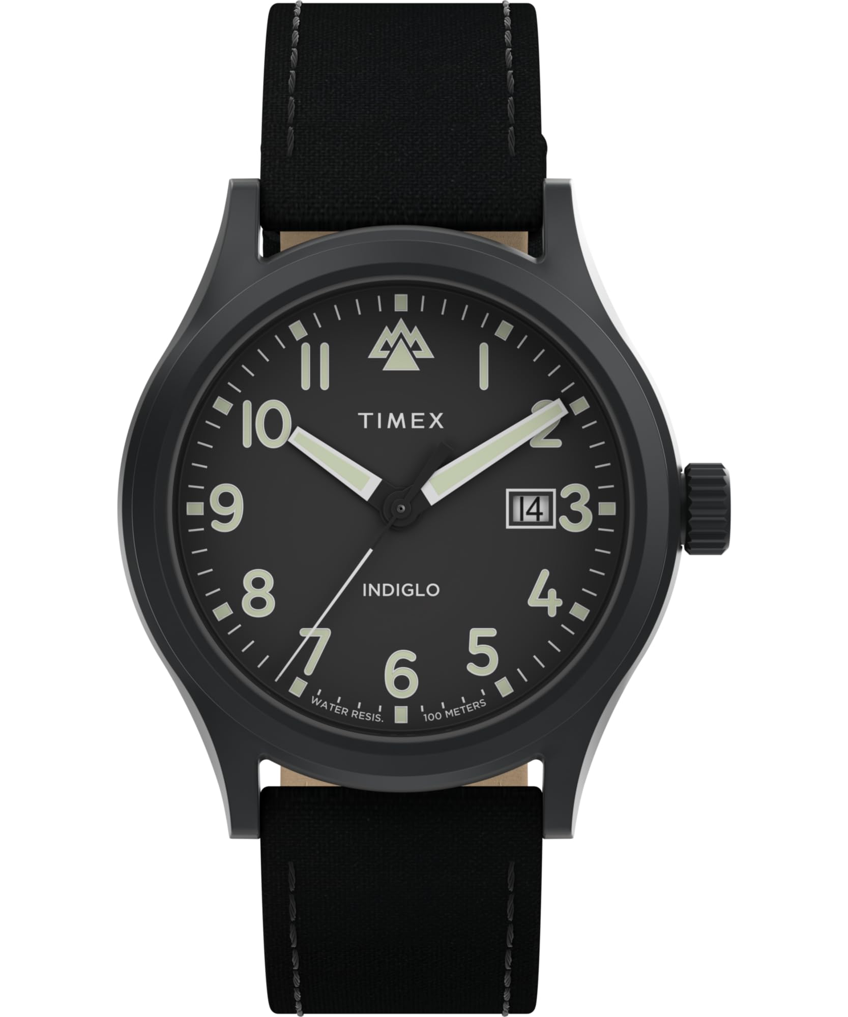 Timex Men’s Expedition North Sierra 40mm Watch – Black Strap Black Dial Black Case