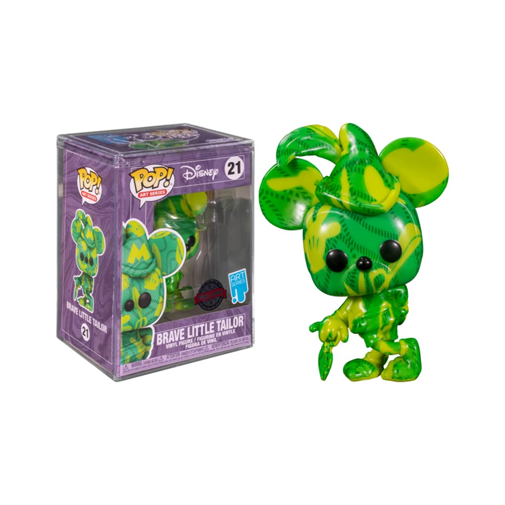 Funko Art Series Mickey Brave Little Tailor Special Edition Green Figure