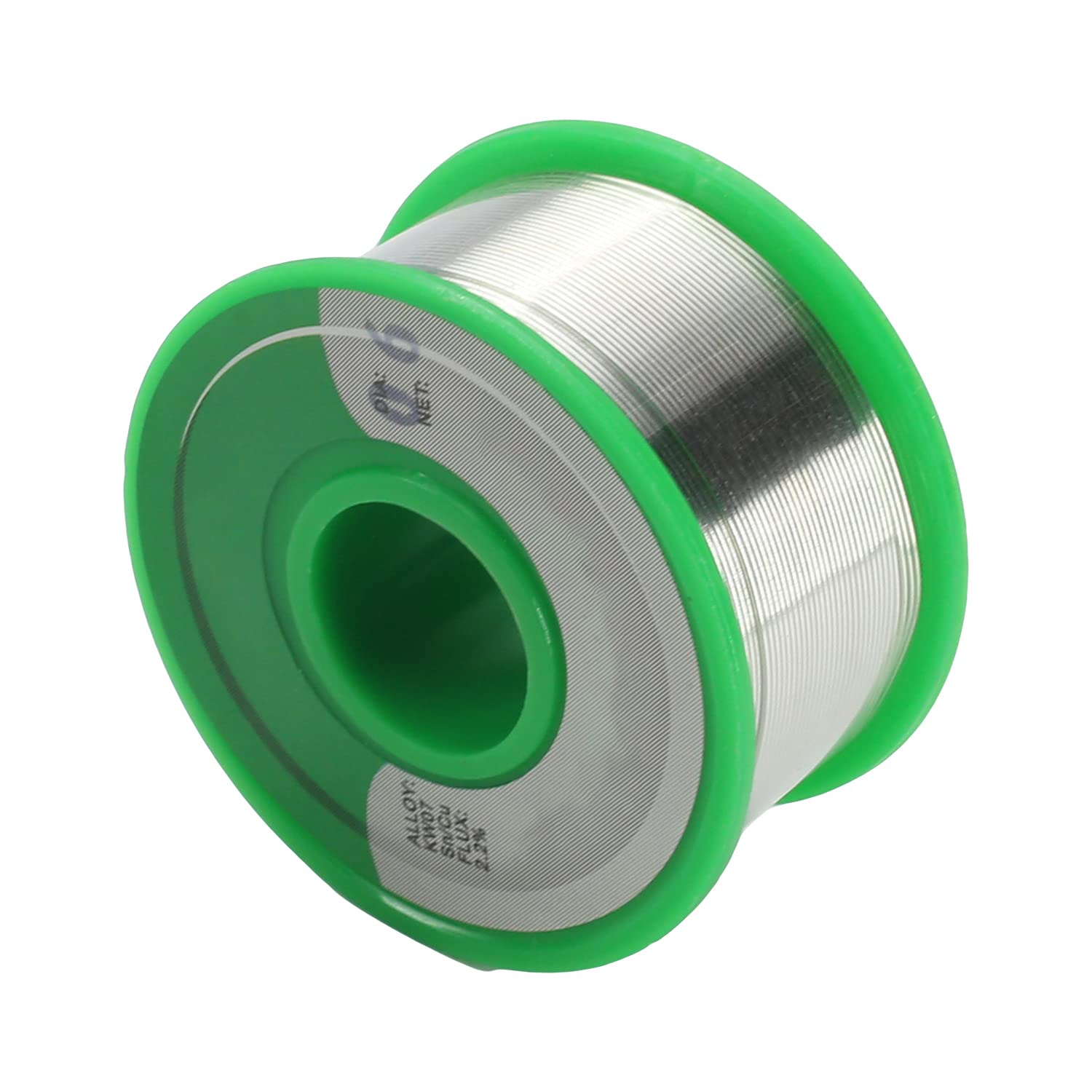 Utoolmart Solder Wire 0.6mm Dia Solder Wire Tin Electrical Soldering Tools Soldering Tin Wire Silver for High Precision Electronics Soldering 1pcs