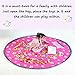 Toy Storage Bags, Children's Floor Mats, Game Kits And Picnic Shoulder Bags, 59-inch Multi-Purpose Quick-Duty Portable Toy Bag With Drawstring (Pink)