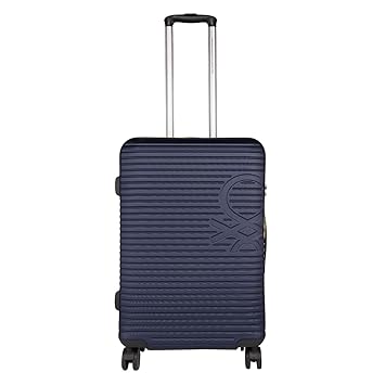 United Colors of Benetton Stan Hardcase Luggage ABS 77 cms Blue Hardsided Check-in Luggage (0IP6HAB28B03I)