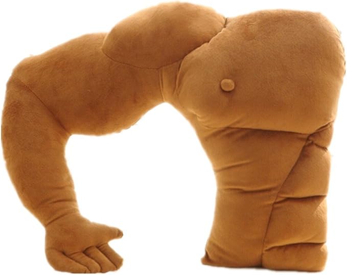 Kenmont Boyfriend/Girlfriend Pillow Arm Support Pillow Stuffed Plush Soft Toy Car Chair