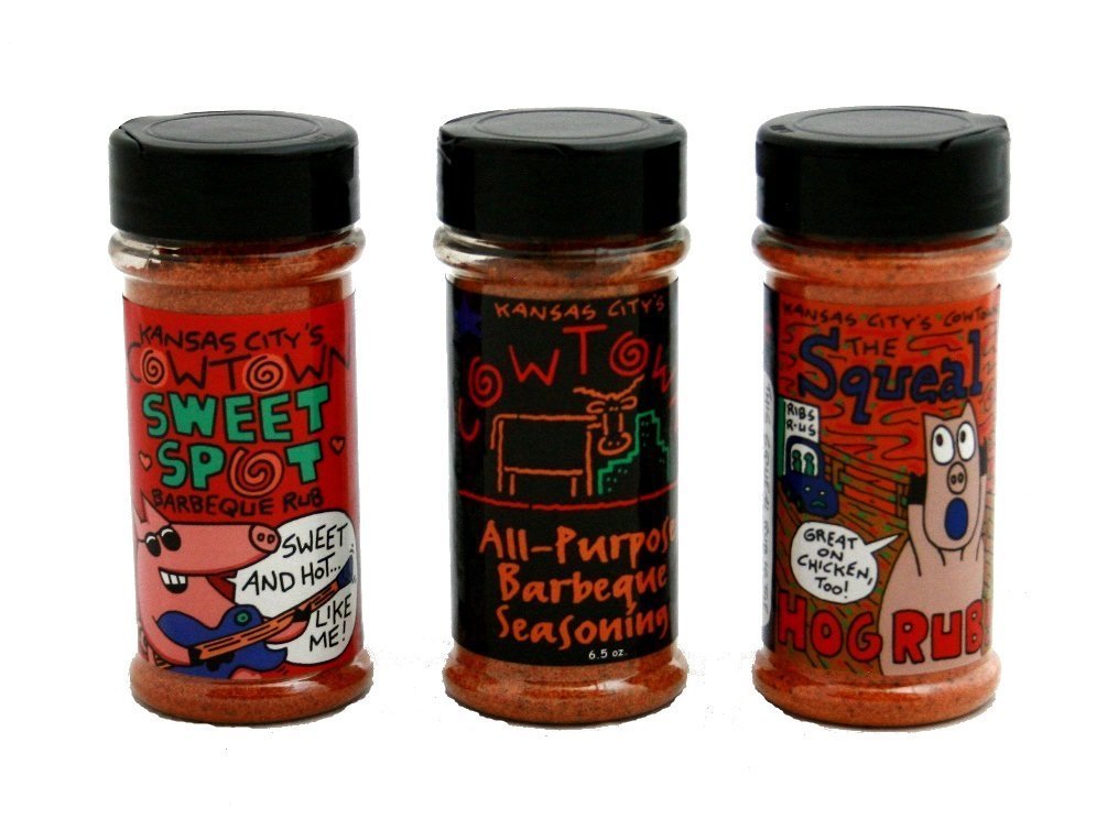 Kansas City's Cowtown Rub 6.5oz 7oz Container (Pack of 3) Choose Flavor Below
