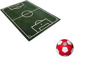Fussball Teppich Fussballteppich Fussballplatz Spielfeld