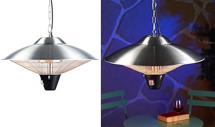 Semptec Urban Survival Technology Heizstrahler Decke: IR-Außen-Heizstrahler für Deckenmontage IRW-2110, 2.100 Watt, IPX4 (Hei