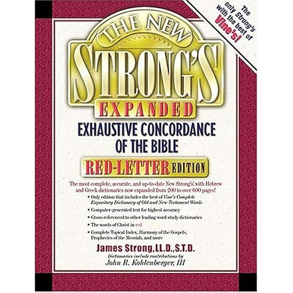 洋書 New Strong's Expanded Concordance Bible The New Strongs Exhaustive Concordance of the Bib: Expanded