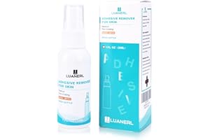 LUANERL Adhesive Remover for Skin Spray Bandage & Surface & ostomy Supplies No Sting-Sensitive Skin-All Natural,30 ml Bottle