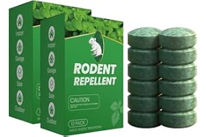 Natural 𝐌𝐨𝐮𝐬𝐞 𝐑𝐨𝐝𝐞𝐧𝐭 𝐑𝐞𝐩𝐞𝐥𝐥𝐞𝐧𝐭 with Camphor & Peppermint Oil,Against 𝐌𝐢𝐜𝐞, 𝐂𝐨𝐜𝐤𝐫𝐨𝐚𝐜𝐡𝐞𝐬 Ind