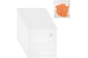 30PCS 12 x 13 inch Chef Preserve Vacuum Sealer Bags Compatible for Food,BPA-Free Reusable Meal Bags with Air Valve