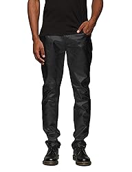 COOFANDY Mens Metallic Shiny Pants 70s 80s 90s