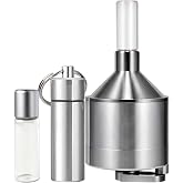 Silver Spice Grinder - Manual Spice Grinder for Home Kitchen Use