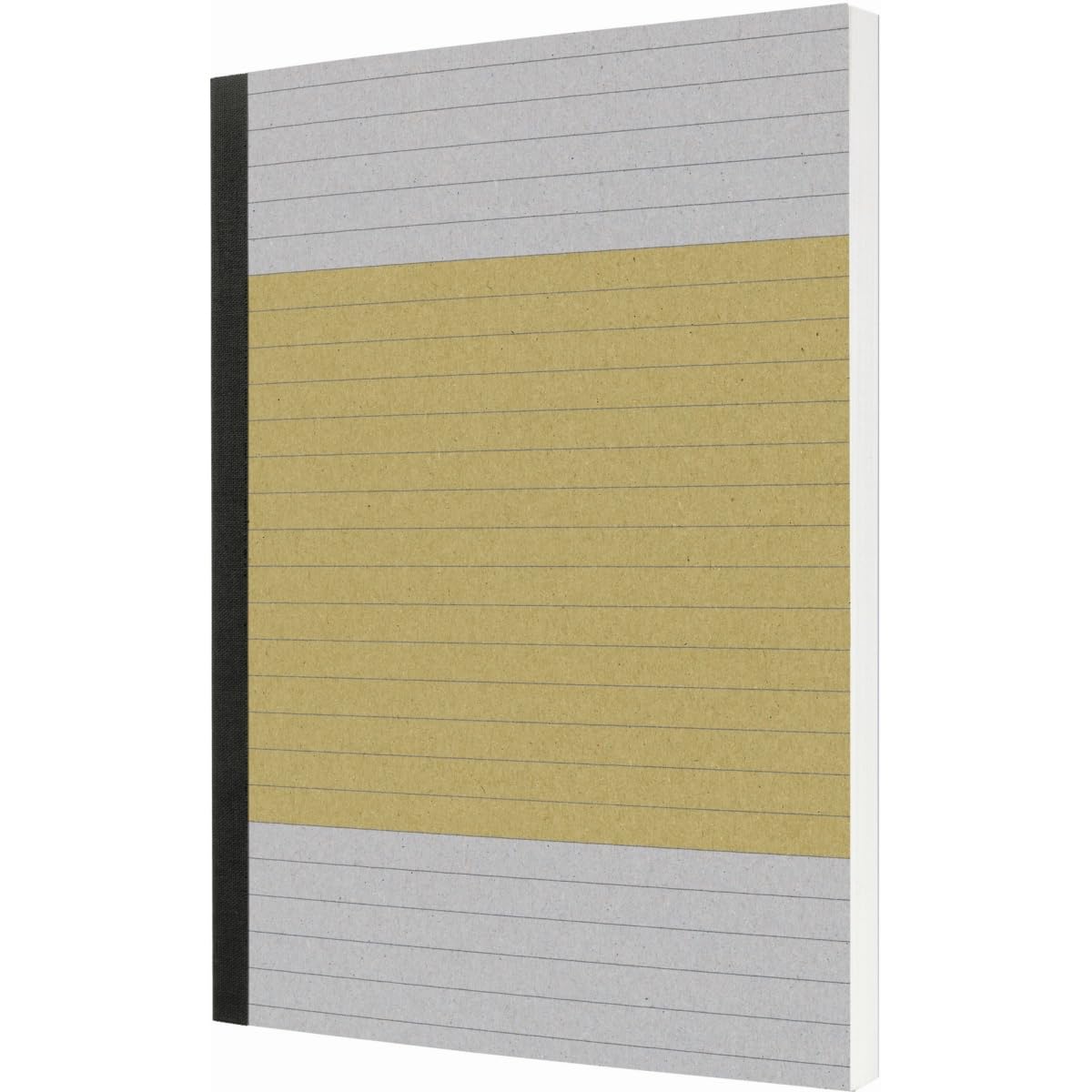 SIGEL SN100 Notebook, Lined, 80 g/m², Approx. A5, Yellow, softcover, 200 Pages, Sustainable, 2pcs.
