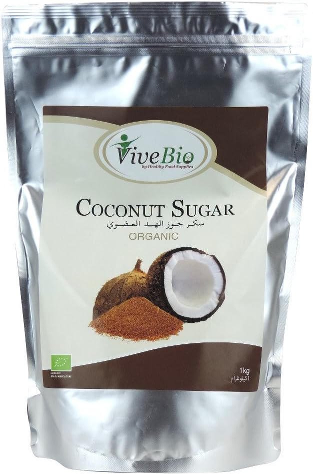 ViveBio Coconut Sugar Organic - 1Kg (Case of 5)