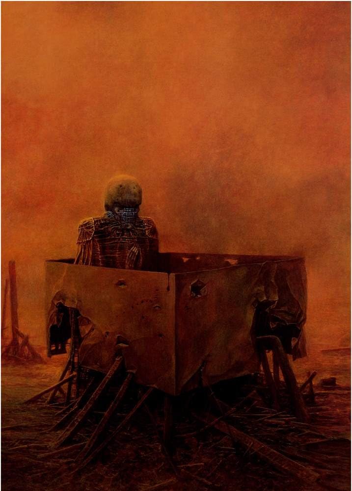 ZDZISLAW BEKSINSKI Futurism Surrealistic Baroque Gothic