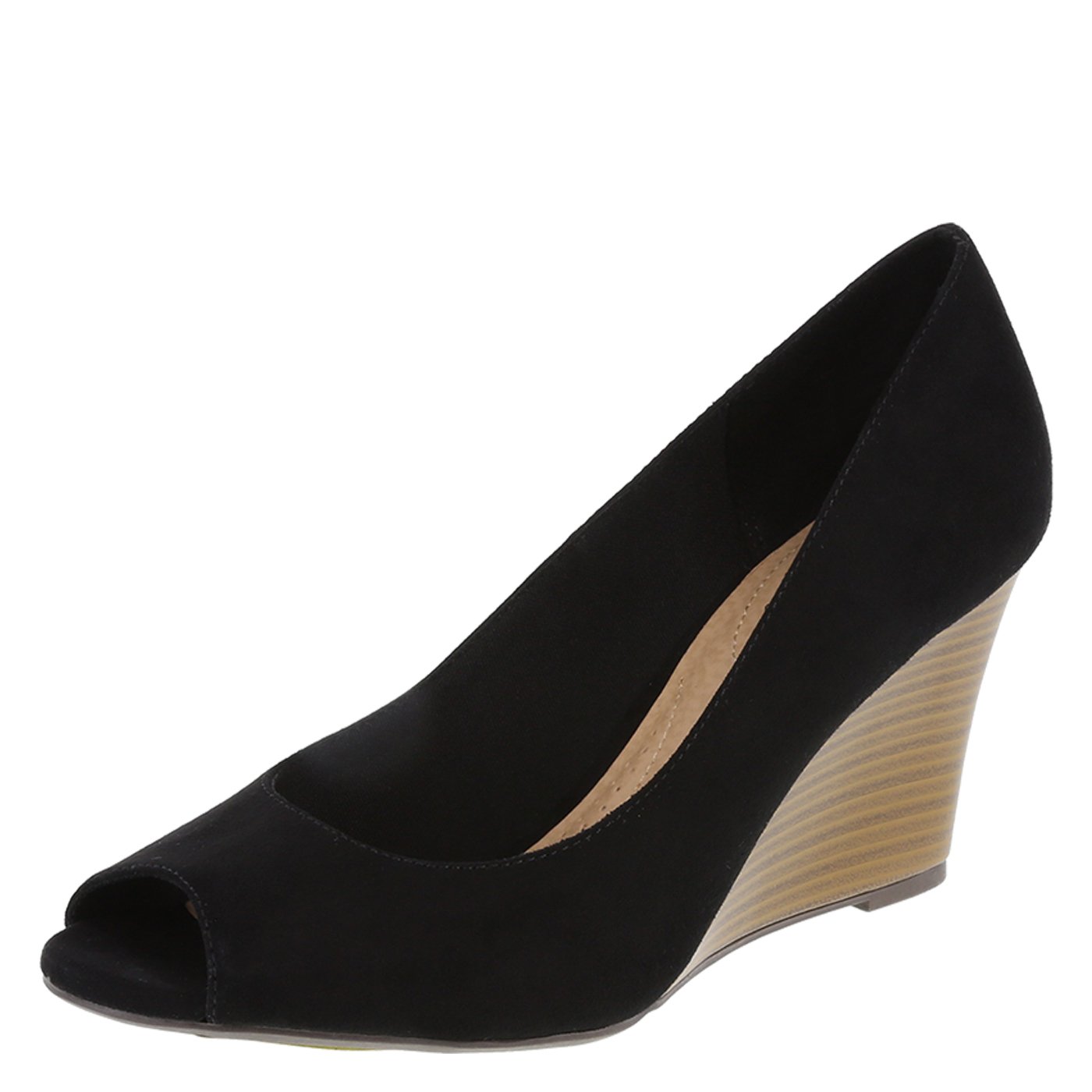 Dexflex Comfort Women S Kylee Peep Toe Wedge Amazon Co Uk Shoes