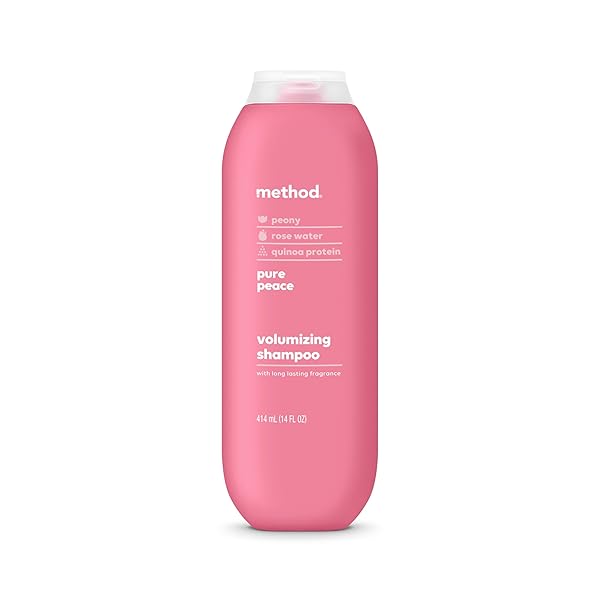 METHOD VOLUMIZING SHAMPOO, PURE PEACE WITH ROSE, PEONY,...