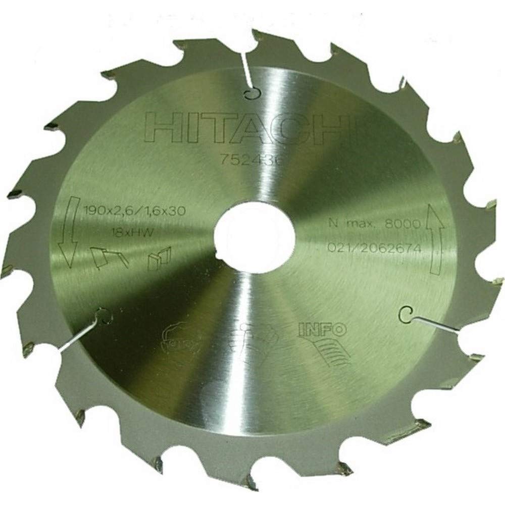 Hikoki tools 752484 – Circular Saw Disc 190 x 2.6 x 1.6 mm 36 Tooth