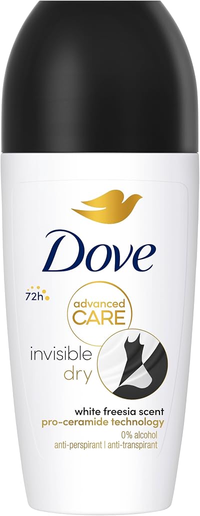 Dove Advanced Care Invisible Dry Anti-perspirant Deodorant Pack of 6 Roll-On