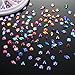 Pangda 9 Boxes Nail Art Rhinestones Set with Nail Rhinestones Studs Artificial Pearls Irregular Stones Steel Balls Horse Eye Rhinestones and Tweezer