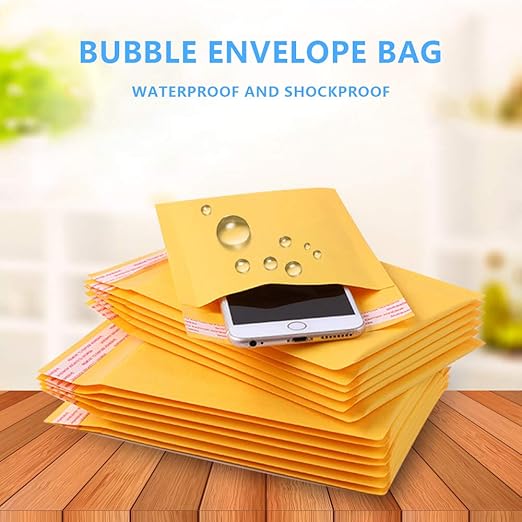 Upkg 000 4x7 inch Padded Envelopes Kraft Bubble Mailer