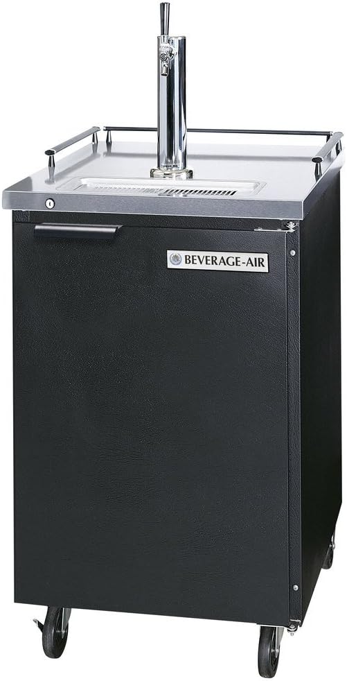 Beverage Air Bm23-b 7. 8 Cu. Ft. Beer Dispenser - Stainless Steel Top / Black Cabinet